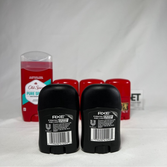 Mixed Bundle Men Deodorant Stick Old Spice & AXE Travel Size ~ Total 6 PK * READ - Picture 11 of 11